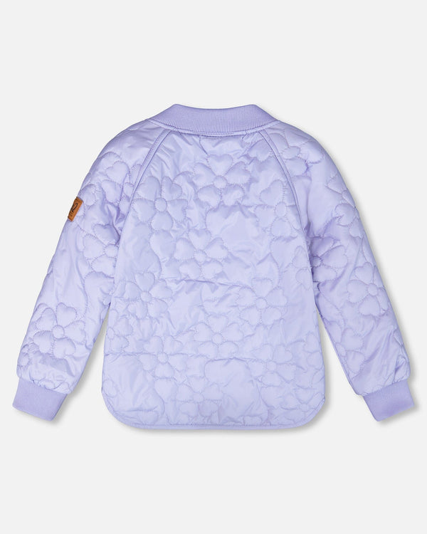 Quilted Mid-Season Jacket Lavender - H20W61_546