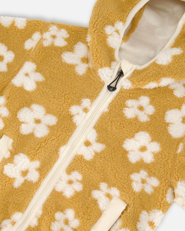 Mid-Season Sherpa Jacket Light Beige - H20W62_138