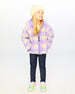 Mid-Season Sherpa Jacket Lavender Outerwear Deux par Deux