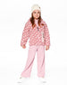 Reversible Mid-Season Sherpa Jacket Pink Heart - H20W65_599