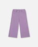 Wide Leg Corduroy Pants Lavender - H20YG21_564
