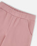 Waffle Flare Leg Pants Dusty Pink - H20YG22_622