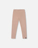 Super Soft Ribbed Leggings Light Caramel - H20YG60_116