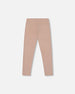 Super Soft Ribbed Leggings Light Caramel - H20YG60_116