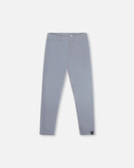 Super Soft Ribbed Leggings Blue Gray - H20YG60_455