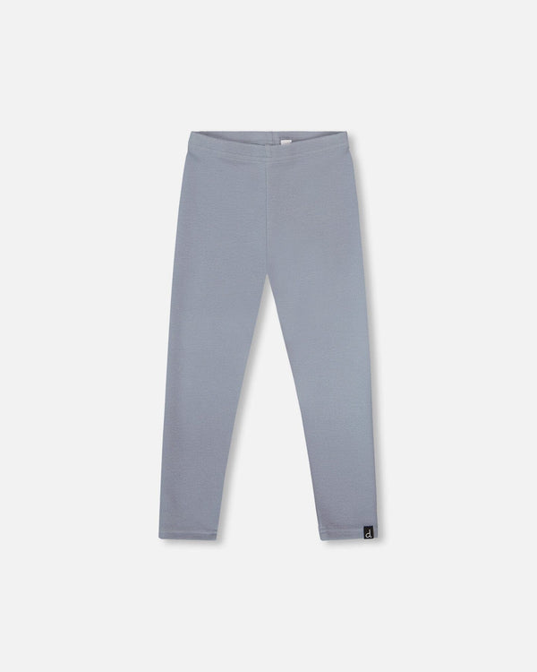 Super Soft Ribbed Leggings Blue Gray - H20YG60_455