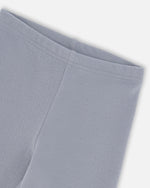 Super Soft Ribbed Leggings Blue Gray - H20YG60_455