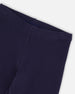 Ribbed Leggings Navy Blue - H20YG60_481
