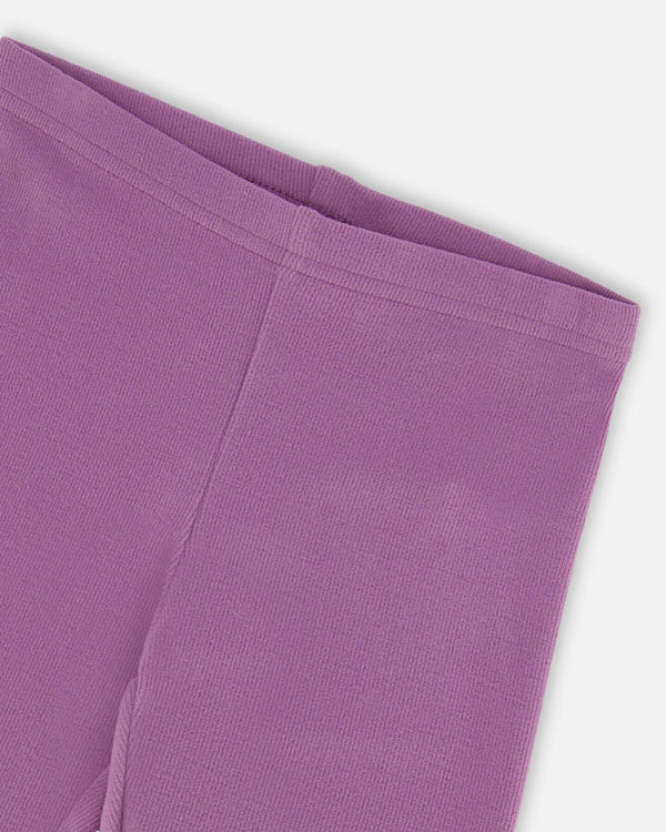 Super Soft Ribbed Leggings Lavender - H20YG60_530