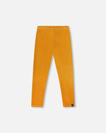 Super Soft Ribbed Leggings Golden Yellow - H20YG60_854