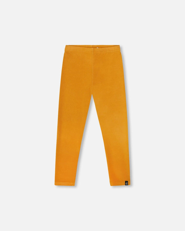 Super Soft Ribbed Leggings Golden Yellow - H20YG60_854