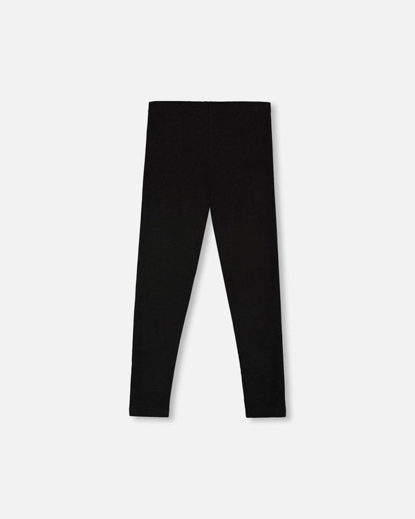 Super Soft Ribbed Leggings Black - H20YG60_999