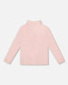 Super Soft Ribbed Mock Neck Top Pink - H20YG71_622