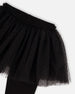 Leggings With Tulle Skirt Black - H20YG81_999