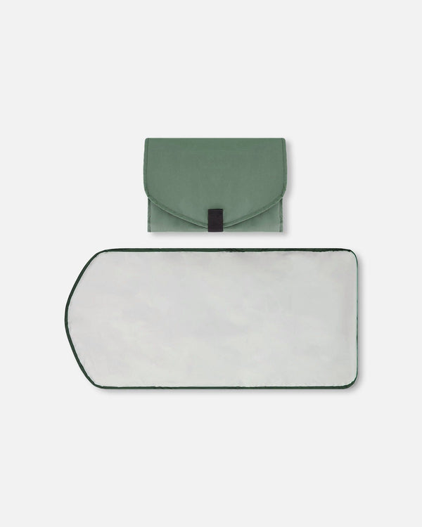 Diaper Bag With Changing Mat Dark Gray Green - H20Z102_387