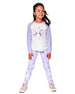 Stretch Jersey Leggings Lilac Unicorn Print - H20Z60_072