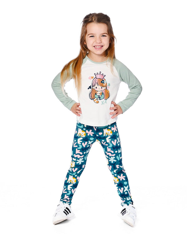 Jersey Raglan Sleeve Tee Off-White - H20Z70_101