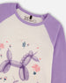 Jersey Raglan Sleeve Tee Lavender - H20Z70_564