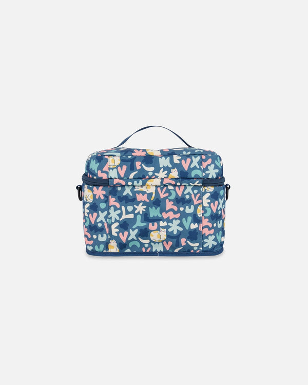 Lunch Box Green Cat Print - H20ZBL_006