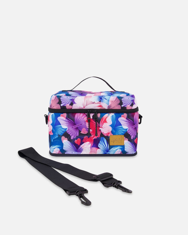 Lunch Box Black Butterfly Print - H20ZBL_010