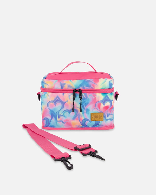 Lunch Box Rainbow Heart Print - H20ZBL_017