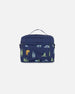 Lunch Box Navy Animal Print - H20ZBL_030