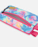 Double Pencil Case Rainbow Heart Print - H20ZEC_017