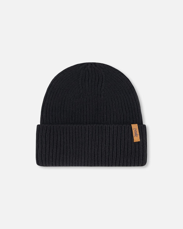 Mid-Season Knit Hat Black - H20ZW01_999