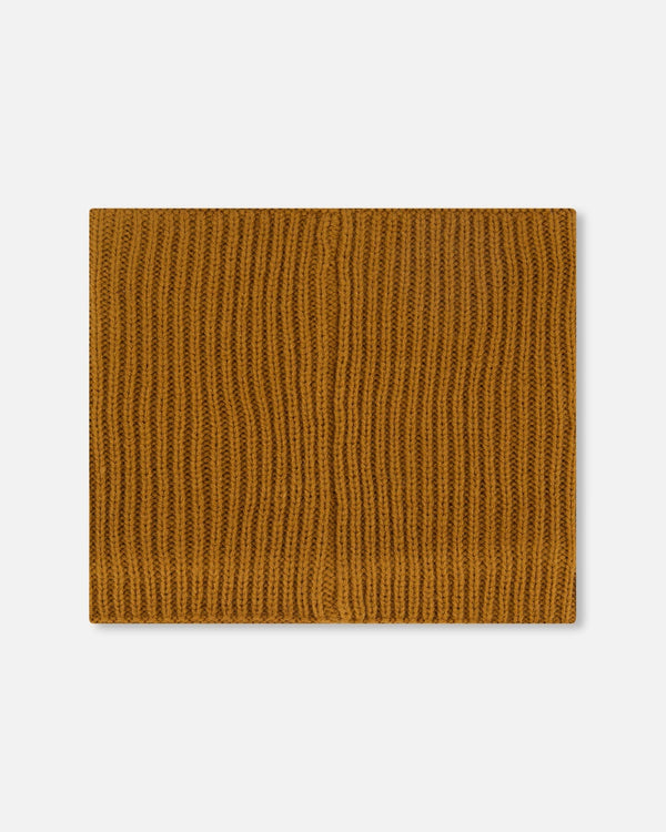 Mid-Season Knit Neck Warmer Brown Pecan - H20ZW02_948