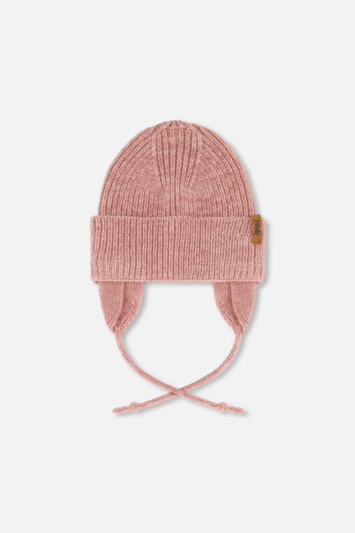 Baby Mid-Season Knit Hat Dusty Pink - H20ZW08_643