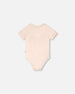 Evolutive Organic Cotton Jersey Onesie Peach - H30A70_06006