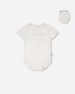 Evolutive Cotton Jersey 3 Pack Onesie White - H30A71_01000