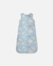 Cotton Jersey Muslin Sleep Sack Blue Turtle Print - H30ASB_3H061