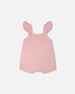 Knit Strawberry Romper Light Pink - H30BT44_06007