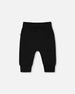 Organic Cotton Jersey Evolutive Pants Black - H30C20_09990