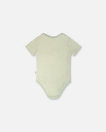 Evolutive Jersey Onesie Sage Green - H30C70_03011