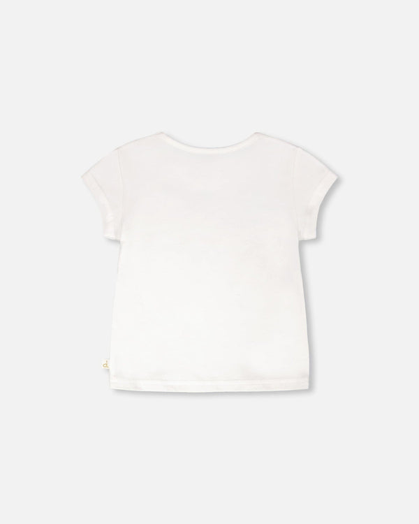 Organic Cotton Jersey T-Shirt White - H30E71_01000