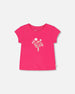 Organic Cotton Jersey T-Shirt Pink - H30F70_06870