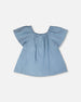 Blue Chambray Top - H30G15_3H129