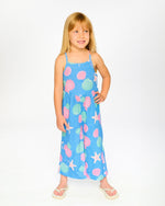 Crinkle Jersey Jumpsuit Blue Shell Print - H30G40_3H111