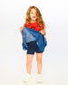 Blue Chambray Skort - H30H80_3H098