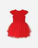 Bi-Material Dress Red - H30H88_07620