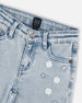 Wide Leg Light Blue Denim Jeans - H30I20_01250