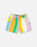 Printed French Terry Shorts Multicolored - H30J27_3H131