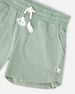 Organic Cotton Jersey Shorts Sage Green - H30K27_03400