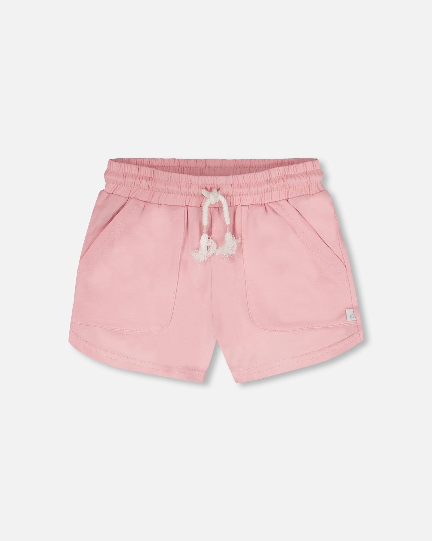 Organic Cotton Jersey Shorts Dusty Pink Deux par Deux
