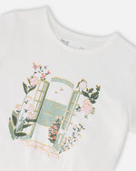 Organic Cotton Jersey T-Shirt Off-White - H30K70_01010