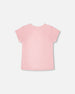 Organic Cotton Jersey T-Shirt Dusty Pink - H30K70_06170