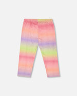 Organic Cotton Jersey Capri Multicolor - H30M61_3H134