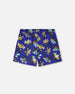 Boardshorts Blue Truck Print - H30OB10_3H160